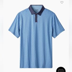 Rhone Golf Sport Printed Polo Shirt, Size XL